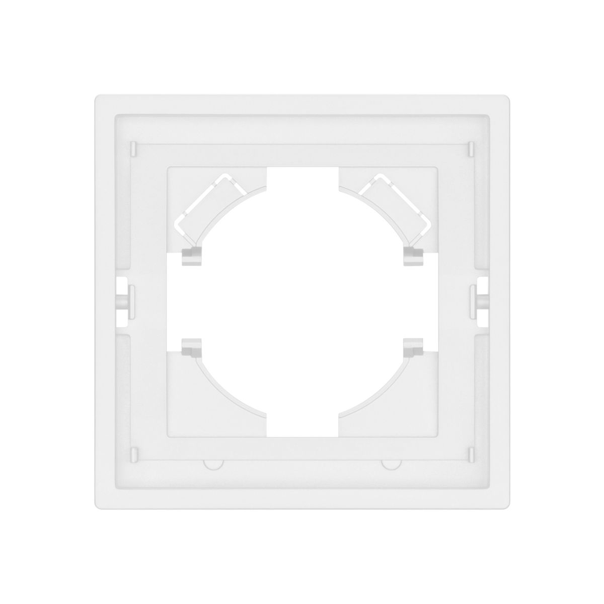Рамка пластиковая на 1 пост Arlight FRM-TENDO-PL-1-WH 053835