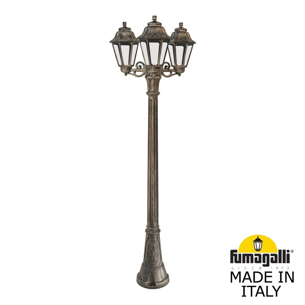 Садово-парковый светильник Fumagalli ARTU BISSO/ANNA 3L E22.158.S30.BXE27