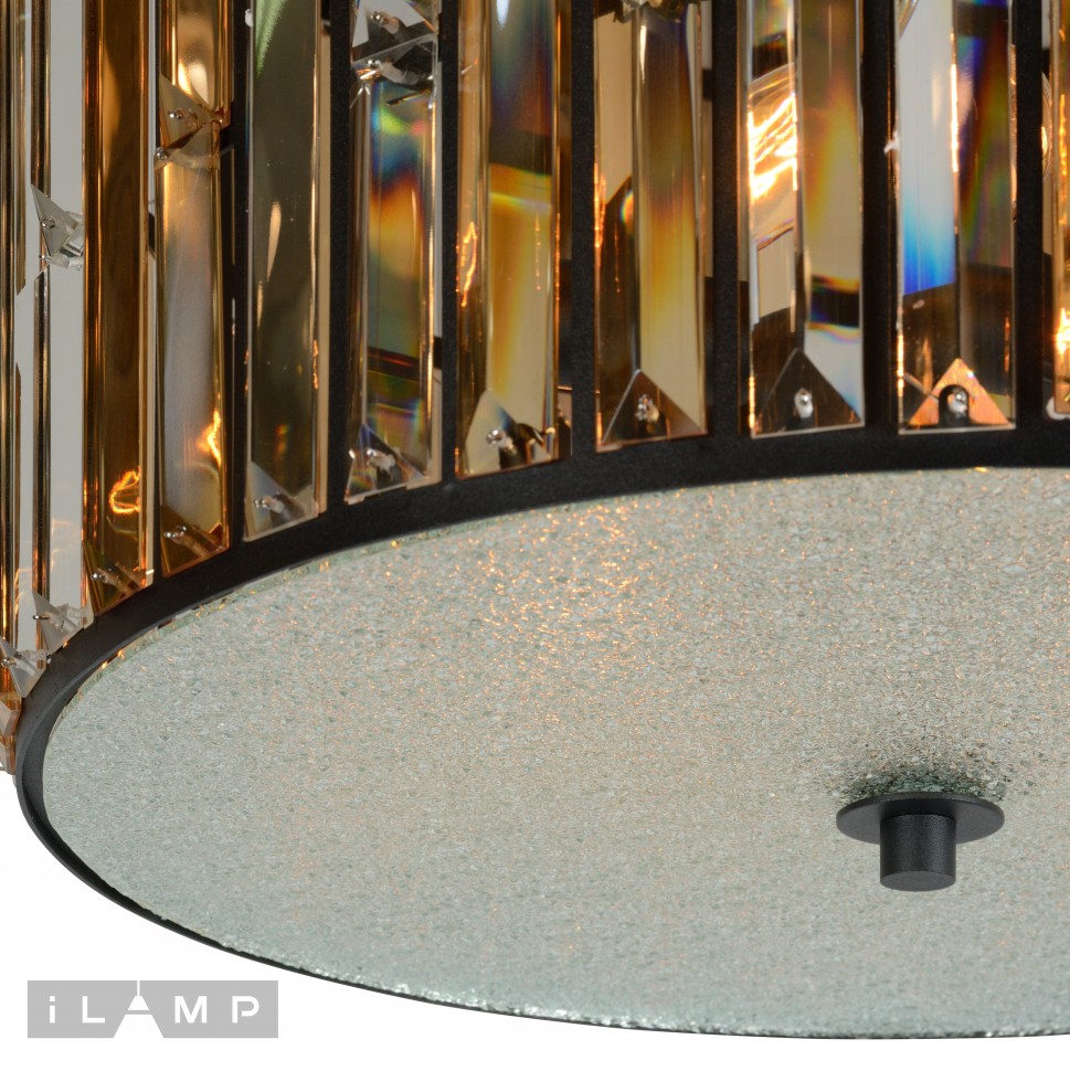 Подвесная люстра iLamp Royal 10390-5+5P BK