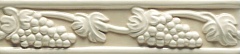 GRA07 Бордюр ESSENZE Grape Magnolia Craquele 6х26