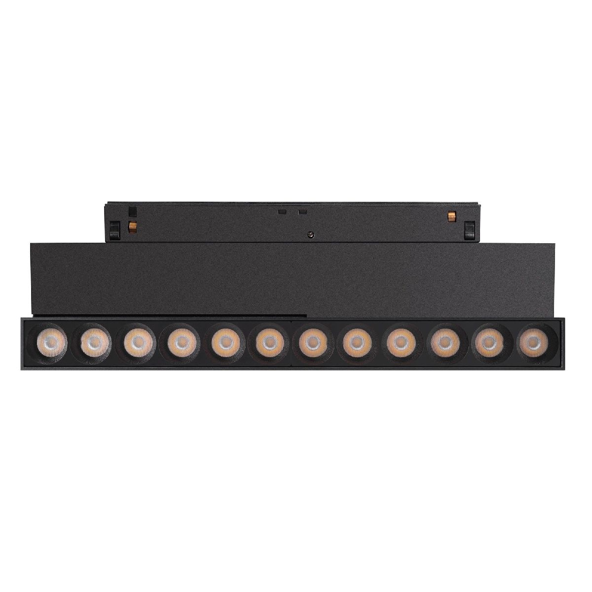 Трековый магнитный светильники Arlight MAG-ORIENT-DOTS-FOLD-S230-12W Day4000-MIX 047139