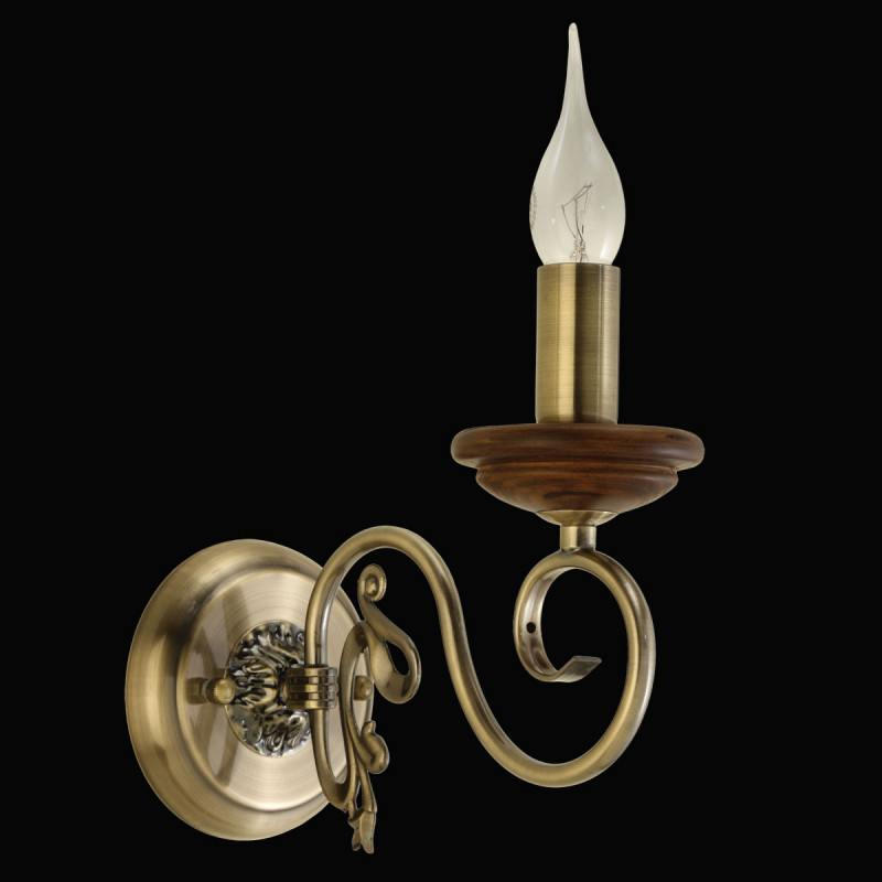 Бра Natali Kovaltseva LUXURY WOOD 11357/1W ANTIQUE,WALNUT