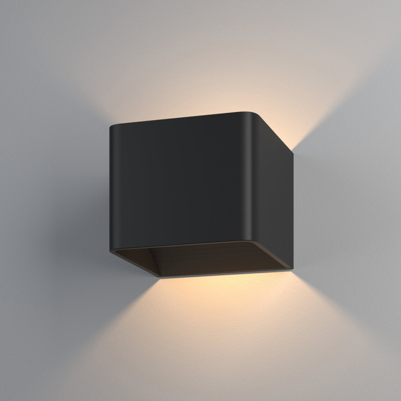 Настенный светодиодный светильник Elektrostandard Corudo MRL LED 1060 чёрный 4690389168062 a053071