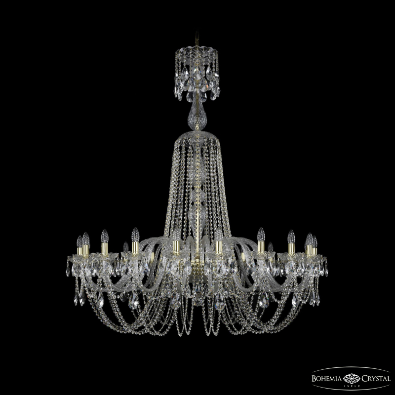 Подвесная люстра Bohemia Ivele Crystal 1402/20/460/XL-146 G