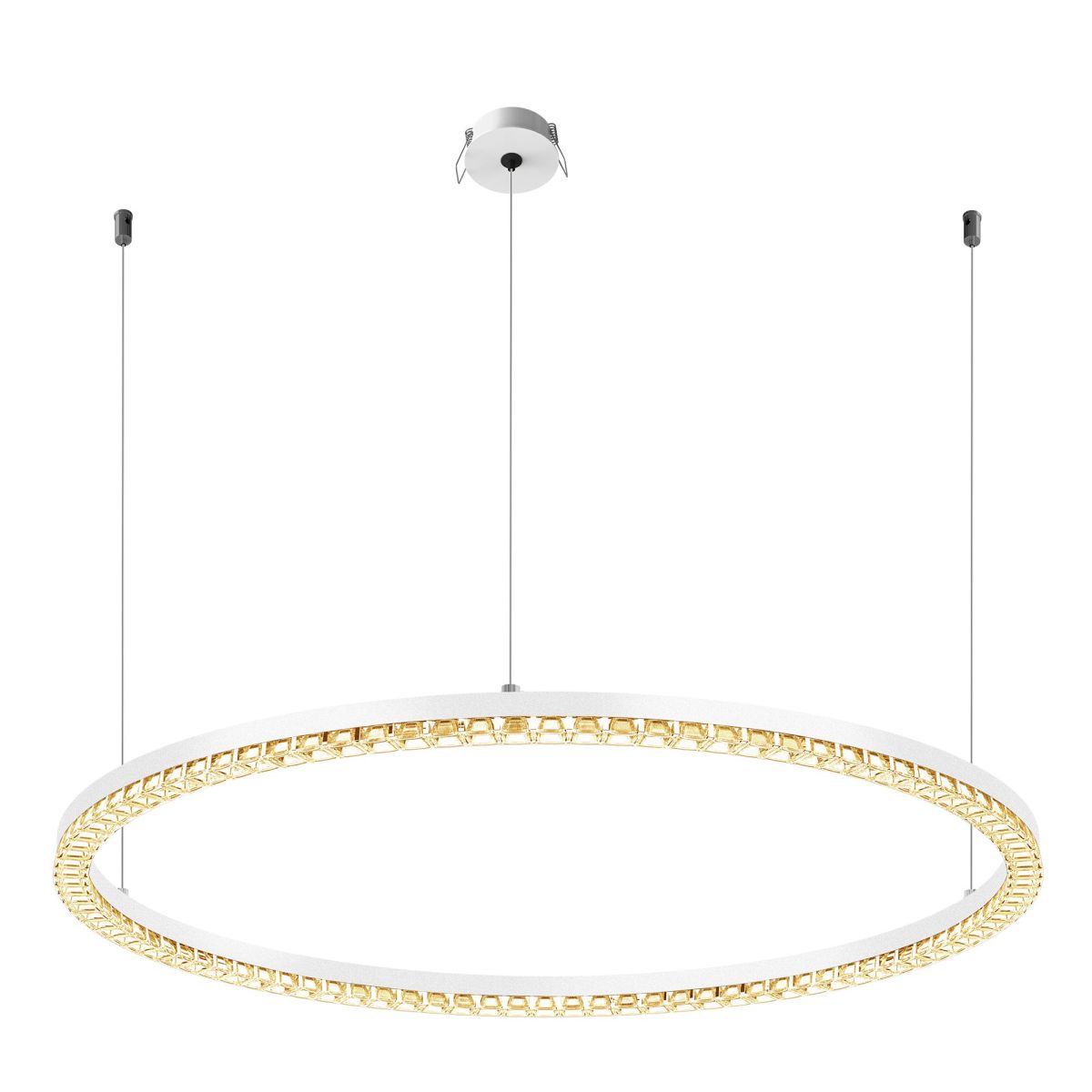 Подвесная люстра Arlight SP-DIAMOND-R850-40W Day4000 (WH, 45 deg, 230V, TRIAC) 054496