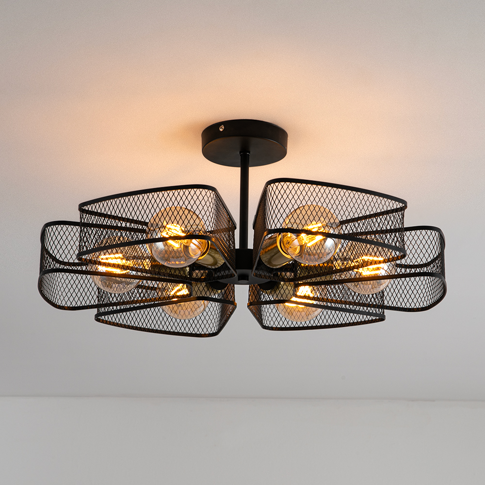 Люстра на штанге Arte Lamp Maasym A7044PL-6BK