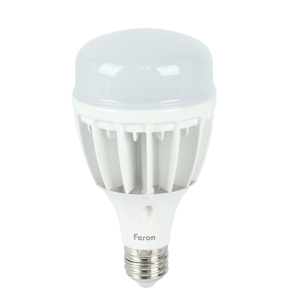 Лампа светодиодная Feron E27-E40 30W 4000K Цилиндр Матовая LB-65 25818