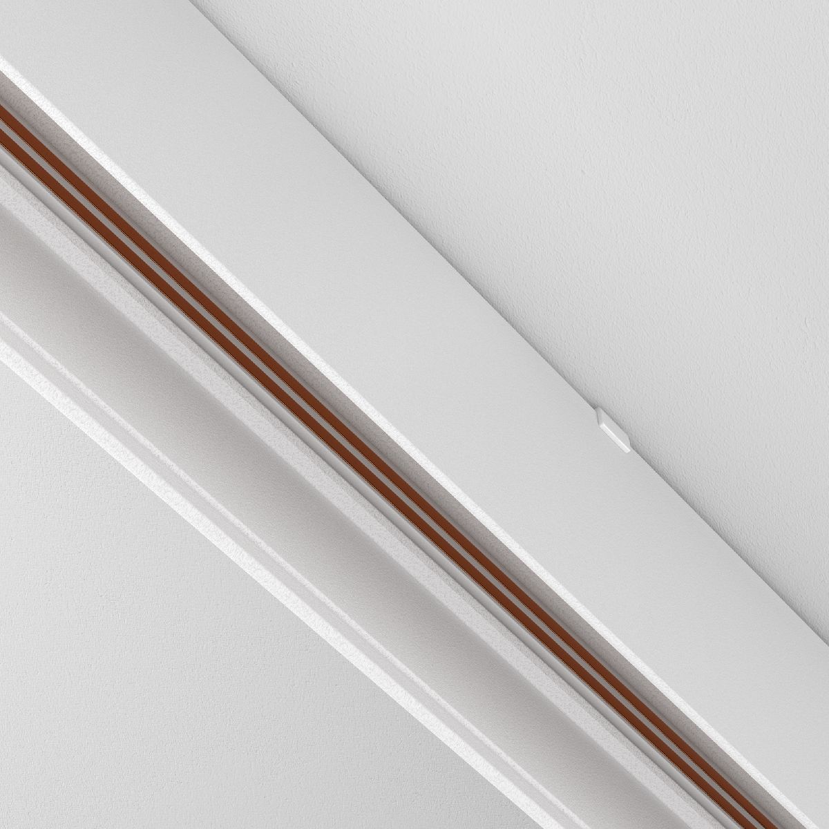 Фиксатор для накладного монтажа Maytoni Magnetic track system Exility TRA034HS-21W