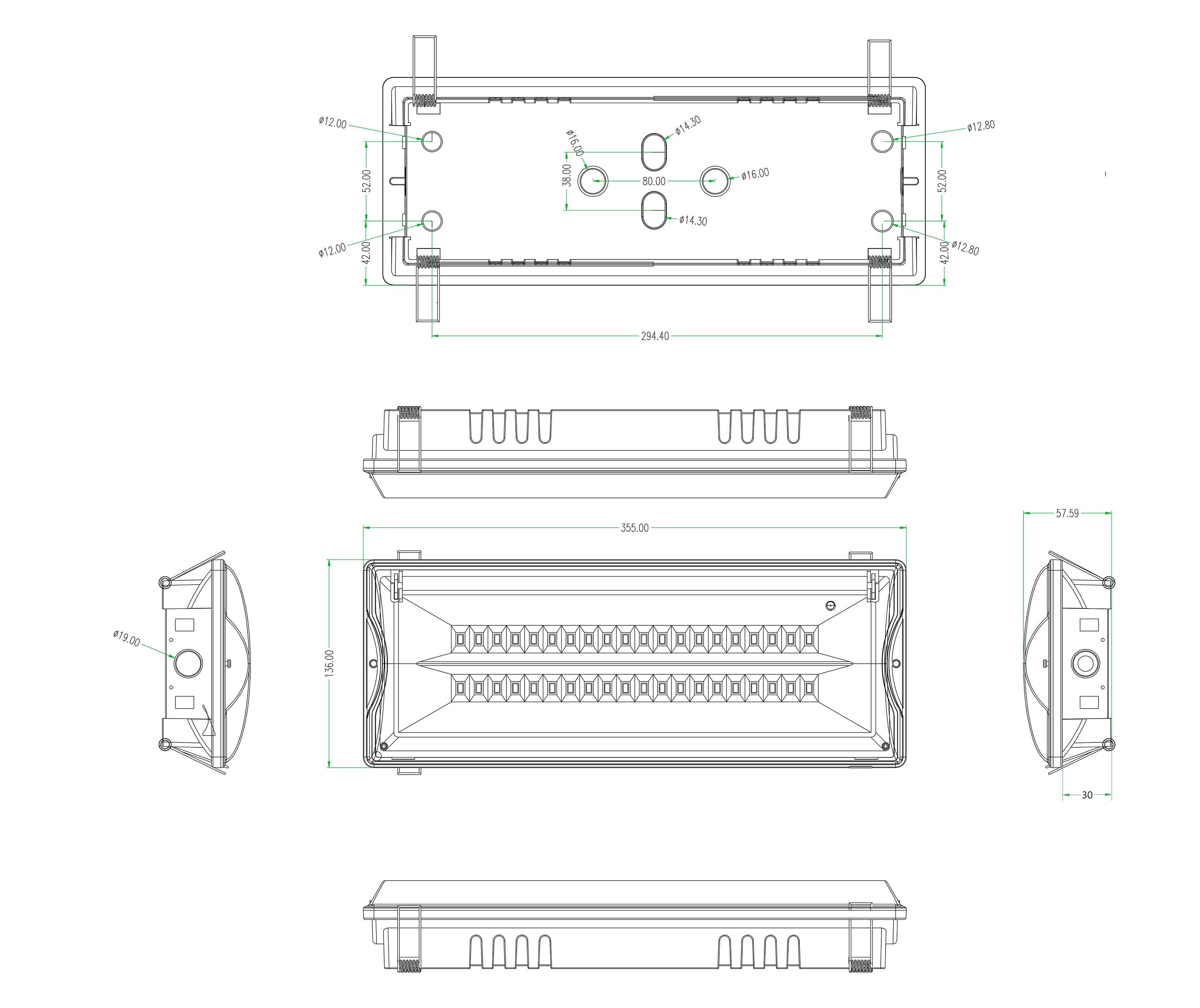 Аварийный светильник Эра DPA-301-1-65 Б0051843