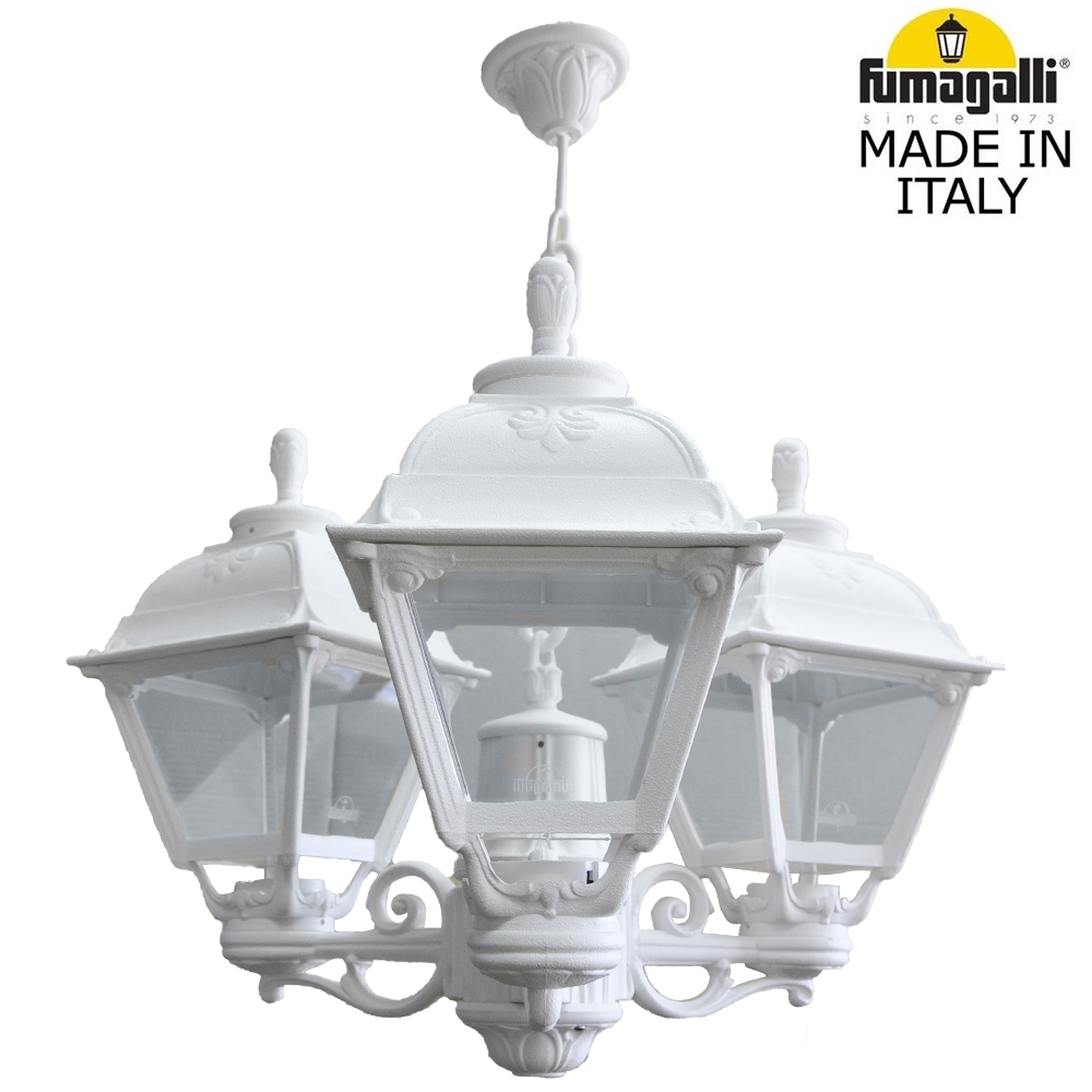 Уличный подвесной светильник Fumagalli SICHEM/CEFA 3L U23.120.S30.WXE27