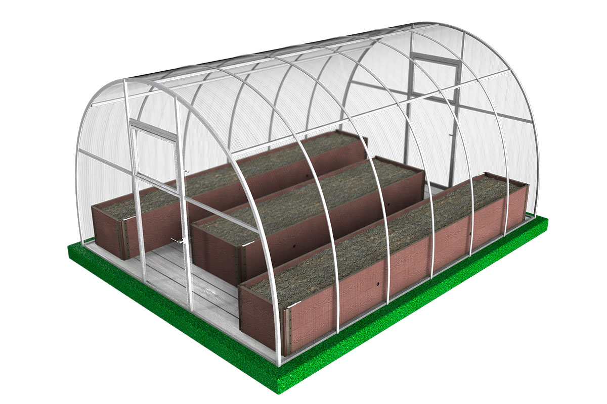 Доска грядочная NauticPrime 450*35*2950мм, венге