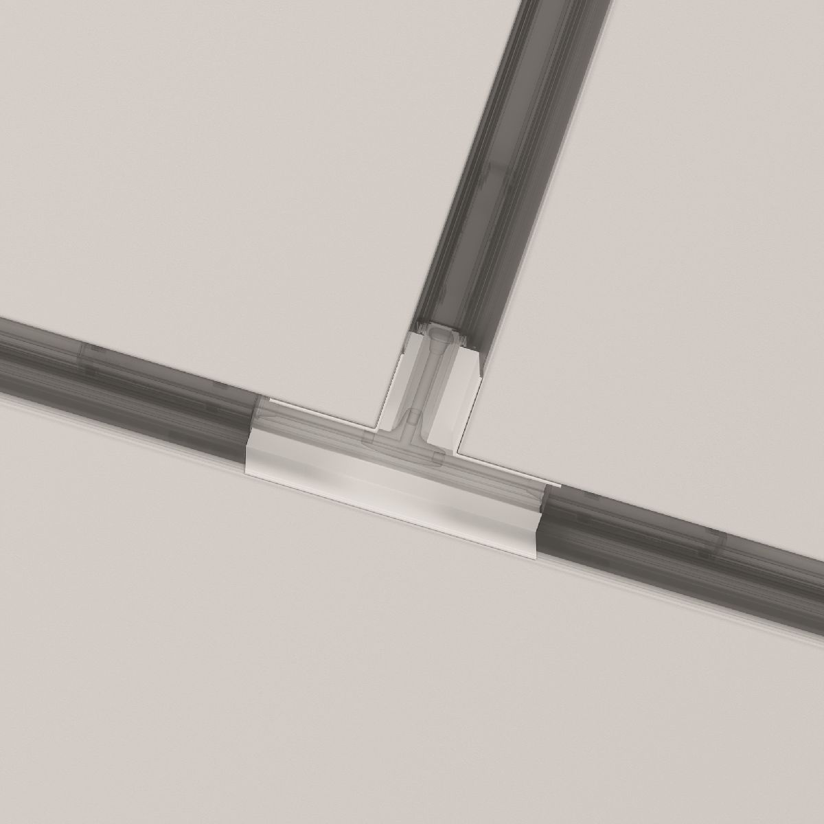 Угол-соединитель для магнитного шинопровода Maytoni Technical Magnetic track system Gravity TRA010CT-42W