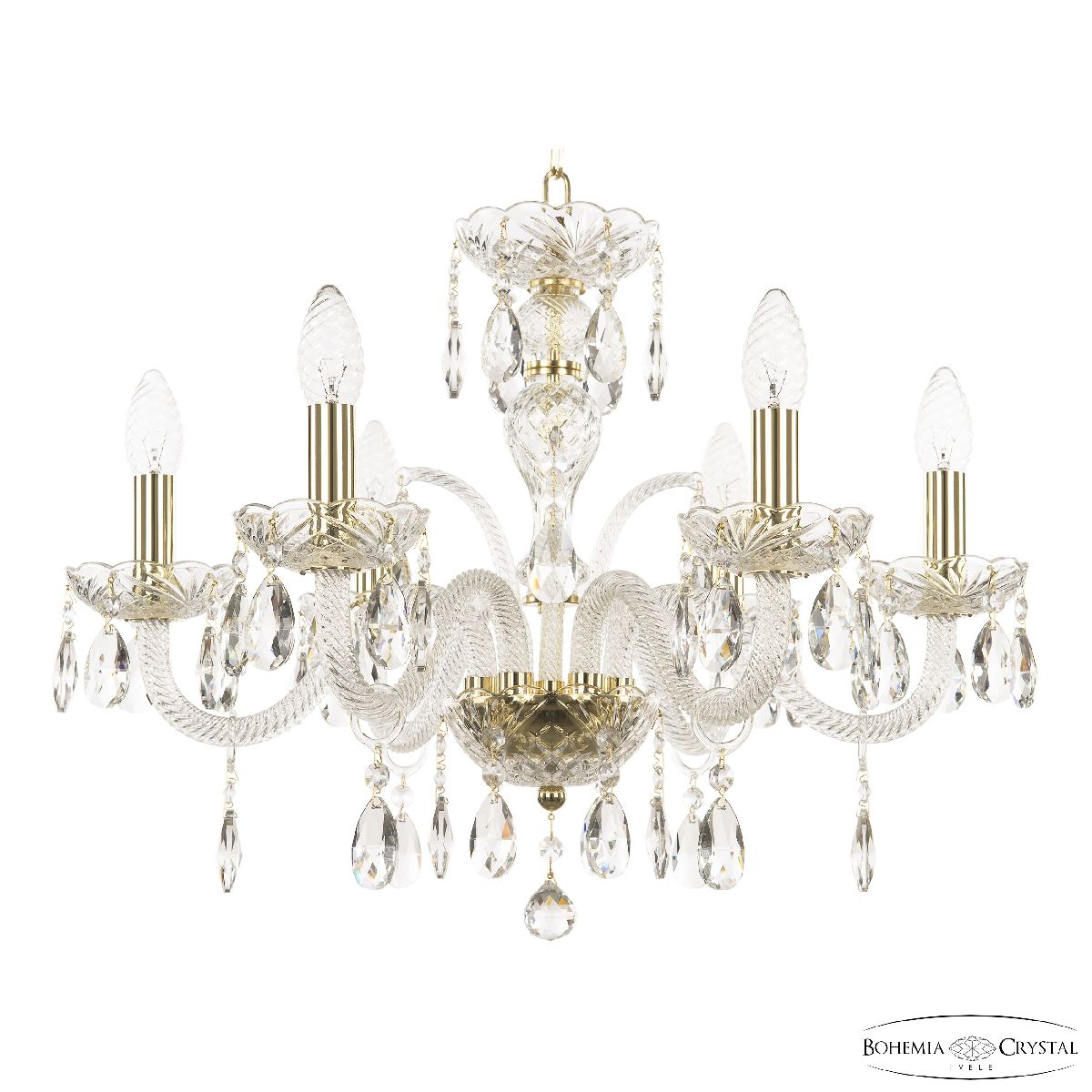 Подвесная люстра Bohemia Ivele Crystal 118/6/195 G