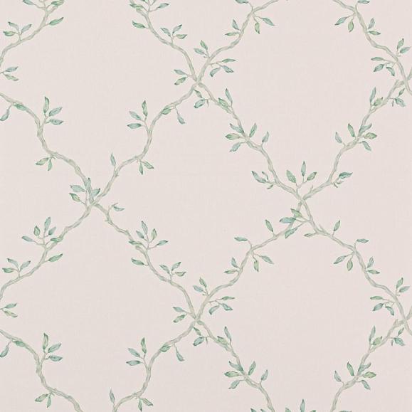 Обои Colefax and Fowler 07706/05 Leaf Trellis Old Blue