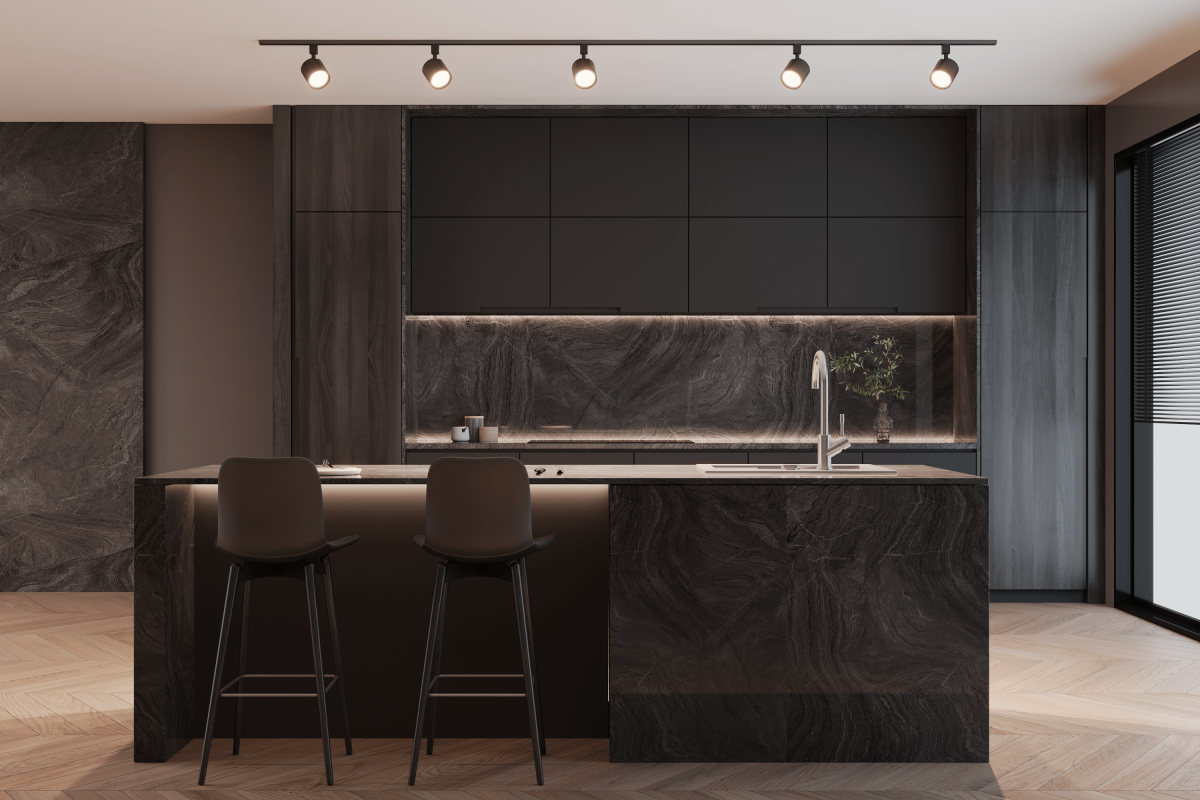 Трековый однофазный светильник Crystal Lux CLT 0.31 020 BK