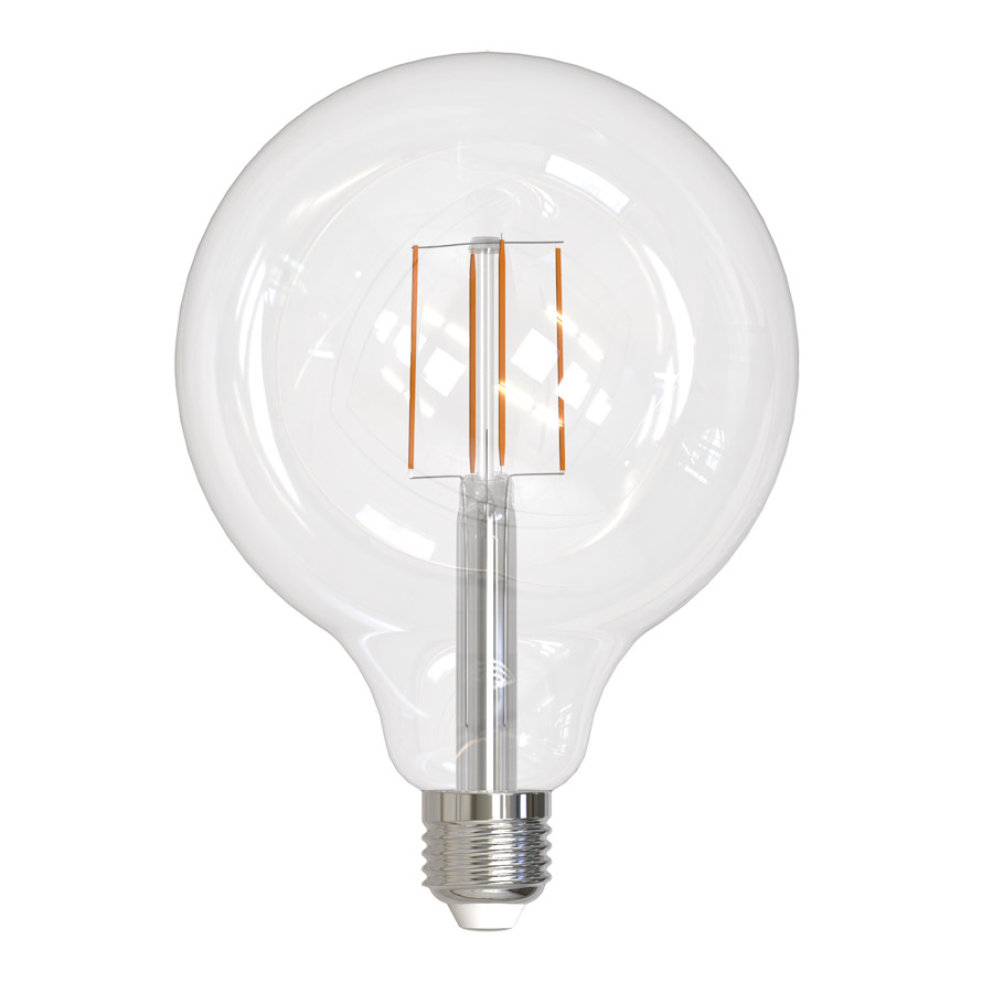 Лампа светодиодная Volpe Optima LED-G125-8W/3000K/E27/CL/SLF UL-00009239