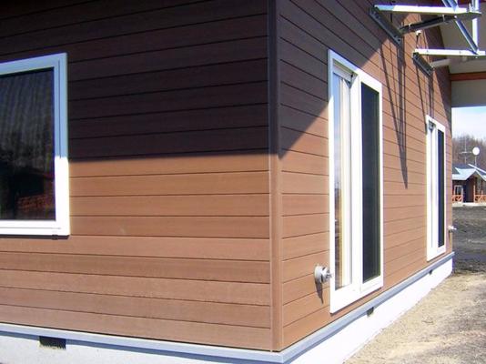 Фасадная панель 3D Holzhof 165*15*3000мм, серый