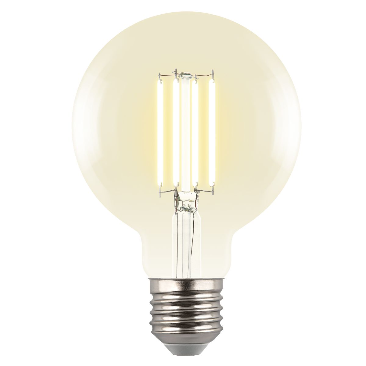 Лампа светодиодная филаментная Uniel LED-G95-5W/3000K/E27/CL GLY01TR UL-00011942