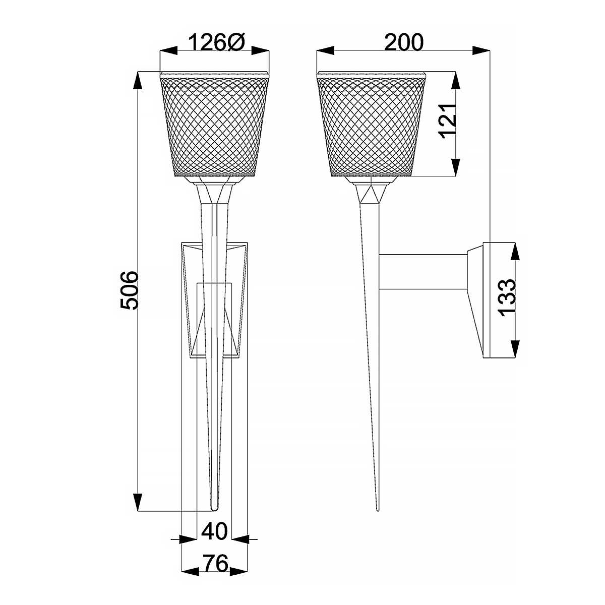 Бра Elstead Lighting BATH-VERITY-BB
