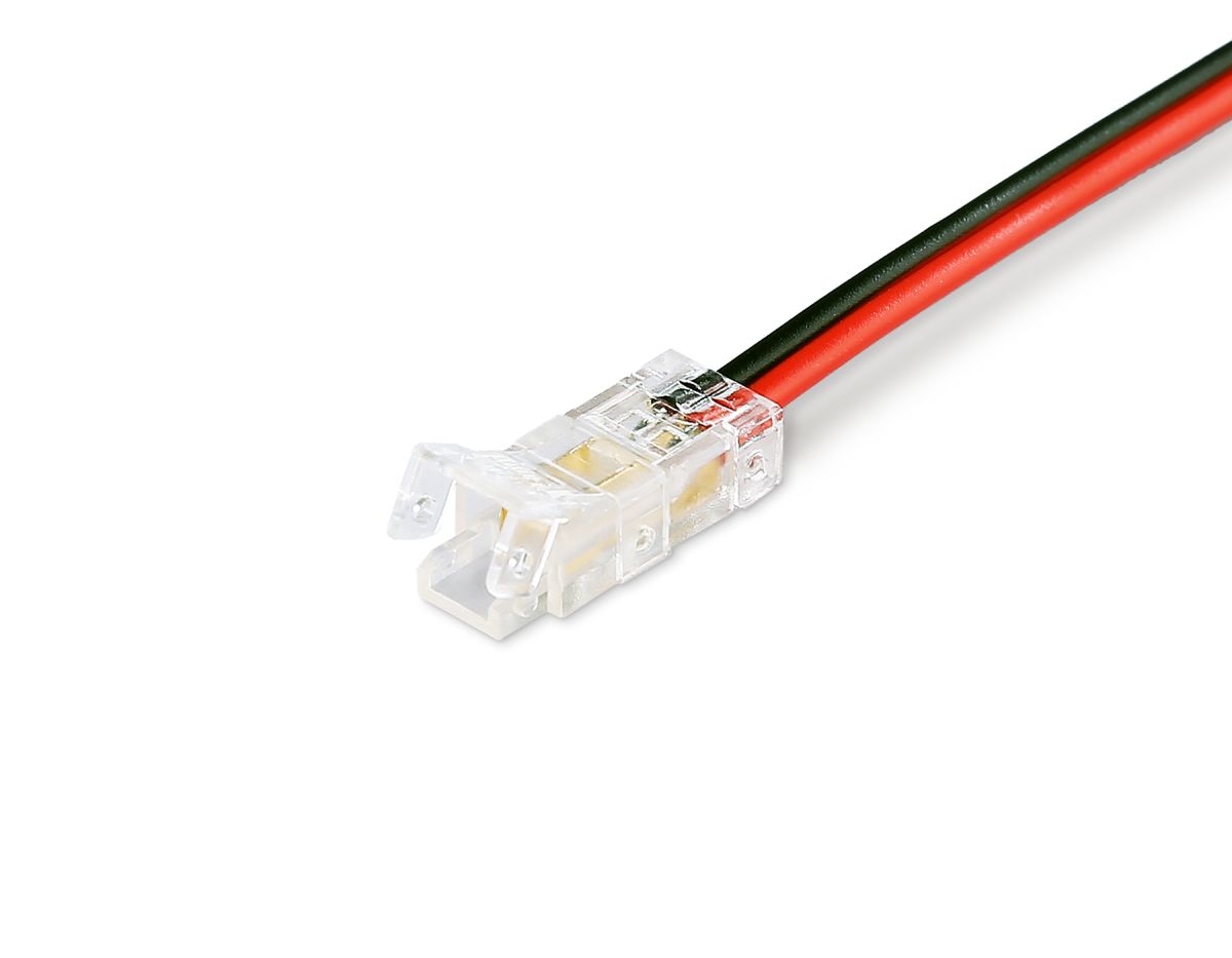 Соединитель гибкий двухсторонний Ambrella Light Illumination COB 12/24V для лент 5mm (2 конт.) (10шт. в комплекте) GS7885