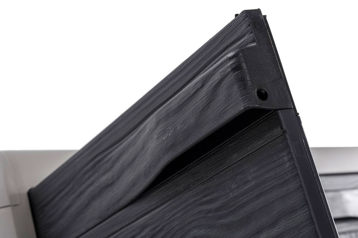Уличная тумба TOOMAX 2х дверная глубокая WOODY'S XL (2 полки), антрацит