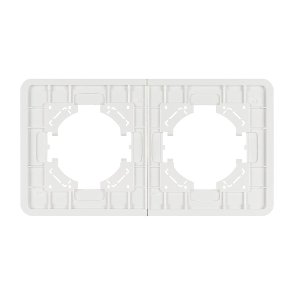 Рамка на 2 поста алюминиевая Arlight FRM-AKIRY-SFAL-2-SR 049737