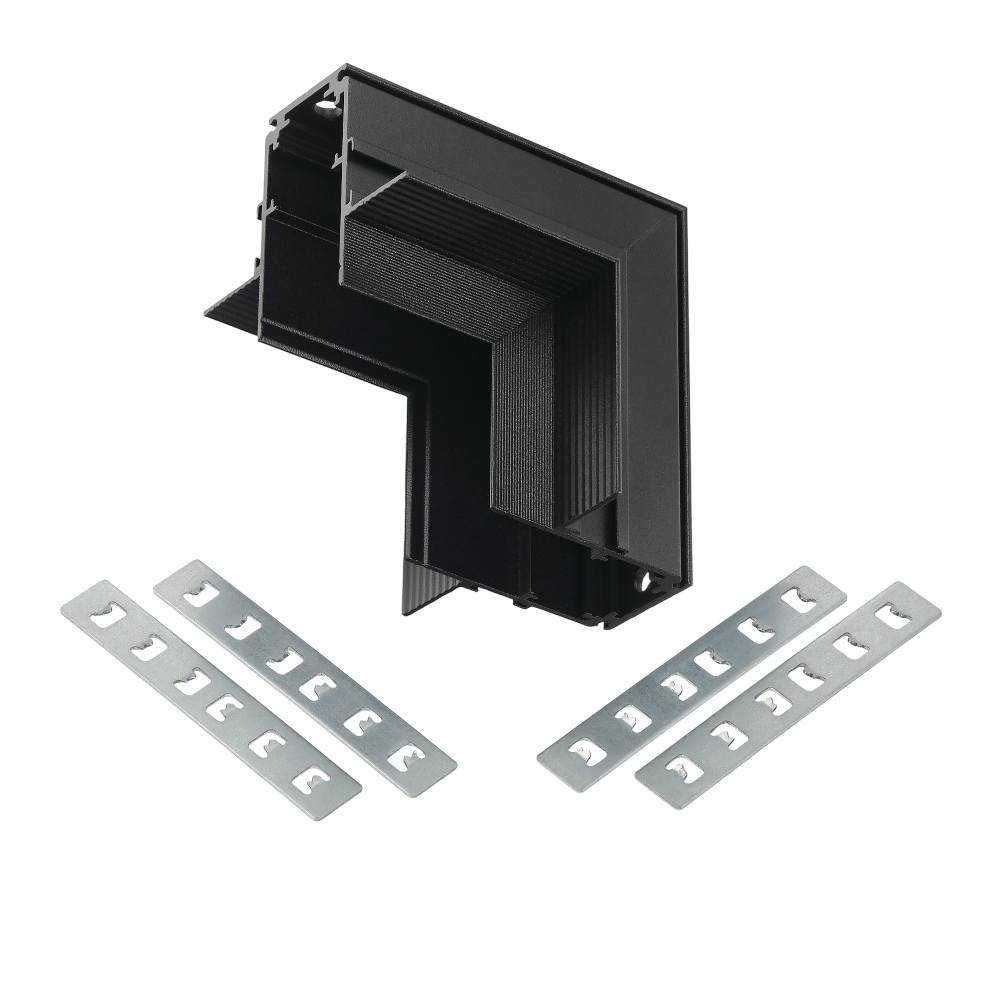 Коннектор угловой для магнитного шинопровода Myfar Accessories for MagLine 23 MT0200-CLW-B