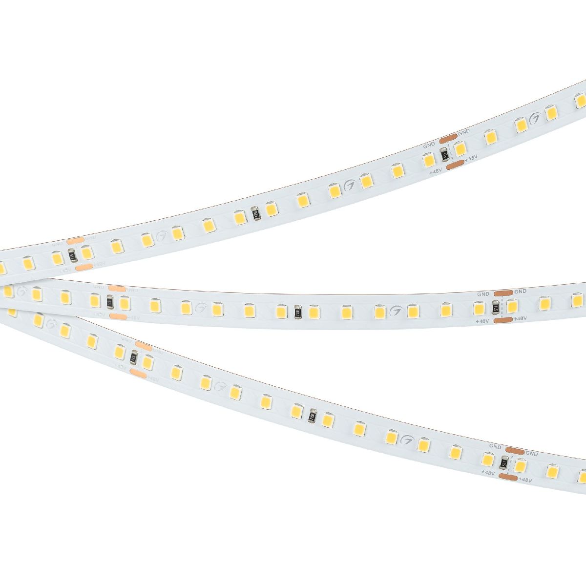 Светодиодная лента Arlight UL-A120-10mm 48V Warm3500 (10 W/m, IP20, 30m) 053419