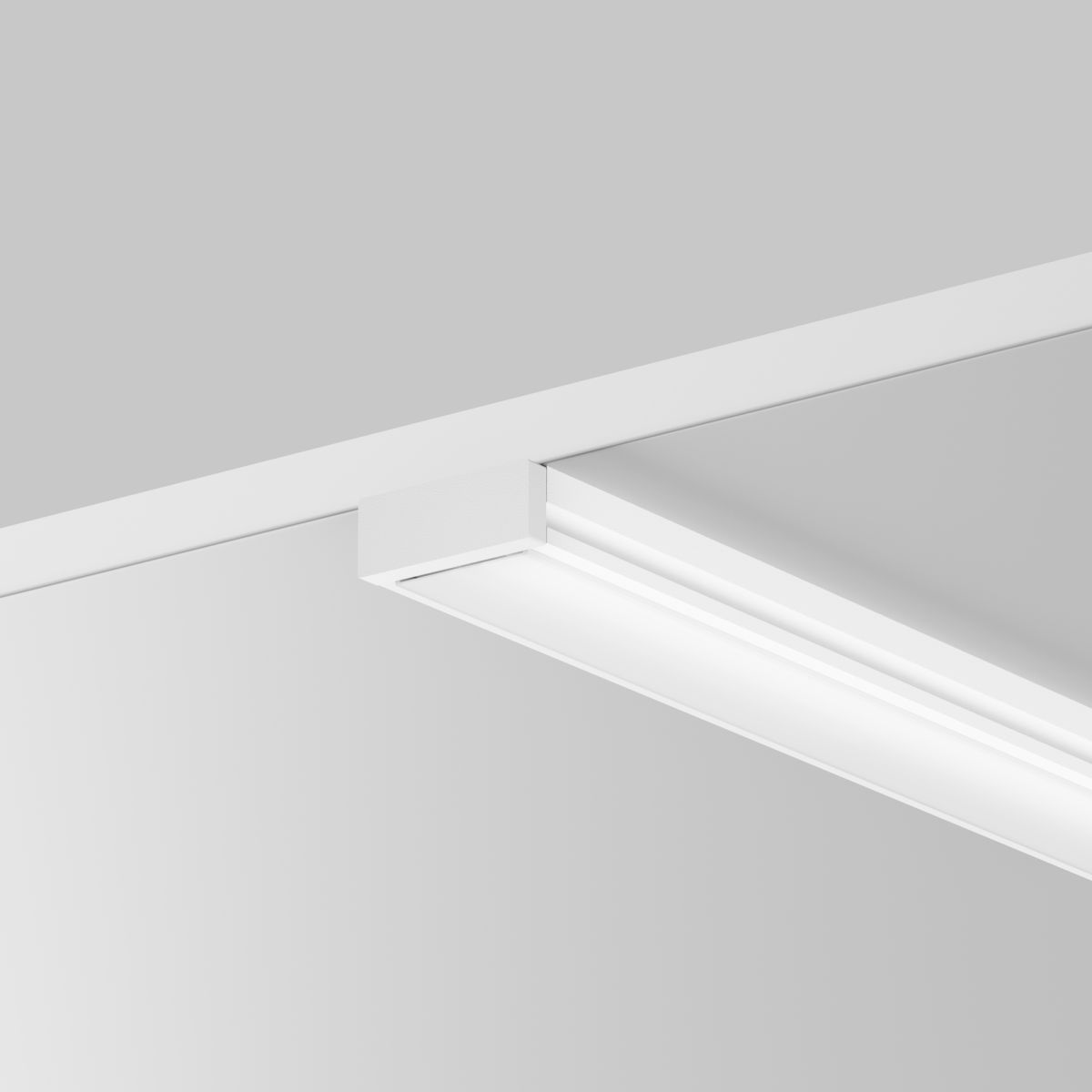 Алюминиевый профиль накладной 15x6 Maytoni Led Strip ALM-001-W-2M 631004