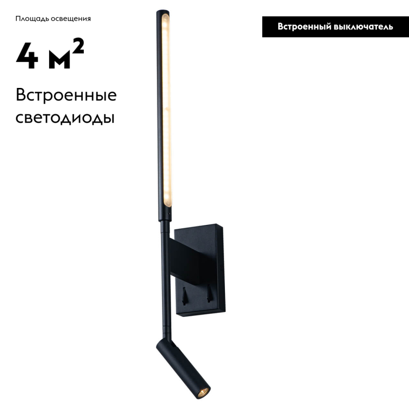 Подсветка для картин Loft IT STICK 10012/6+3BK