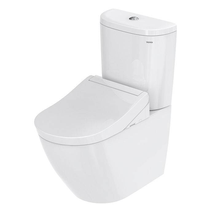 TOTO WASHLET RG Lite Сиденье-вошлет 38.3х50х13cм., с пультом д/у, для унитазов CW553Y/552RY/762Y/761Y, цвет: белый