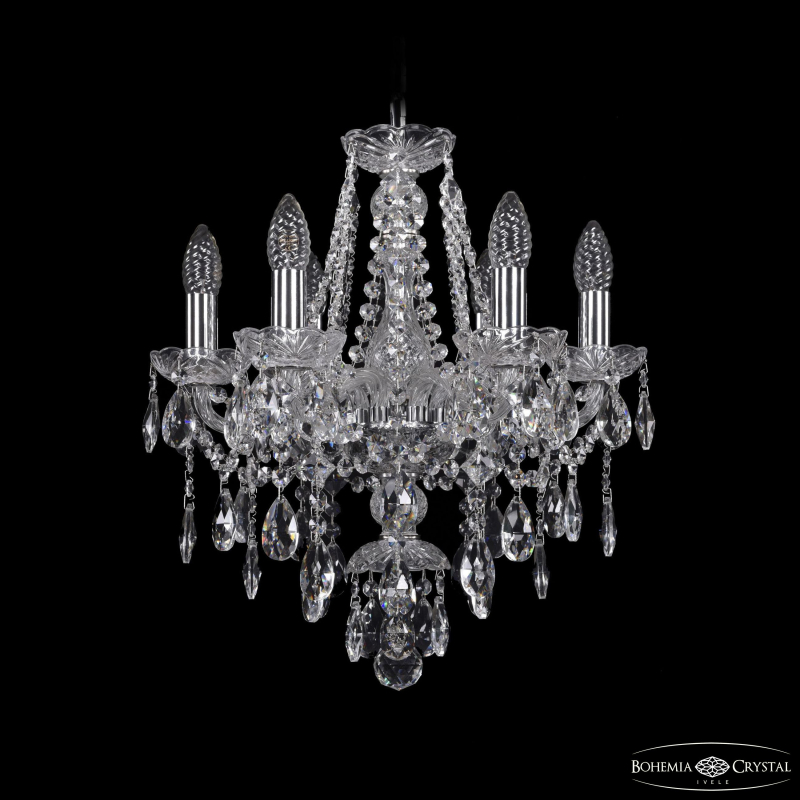 Подвесная люстра Bohemia Ivele Crystal 1415/6/141 Ni