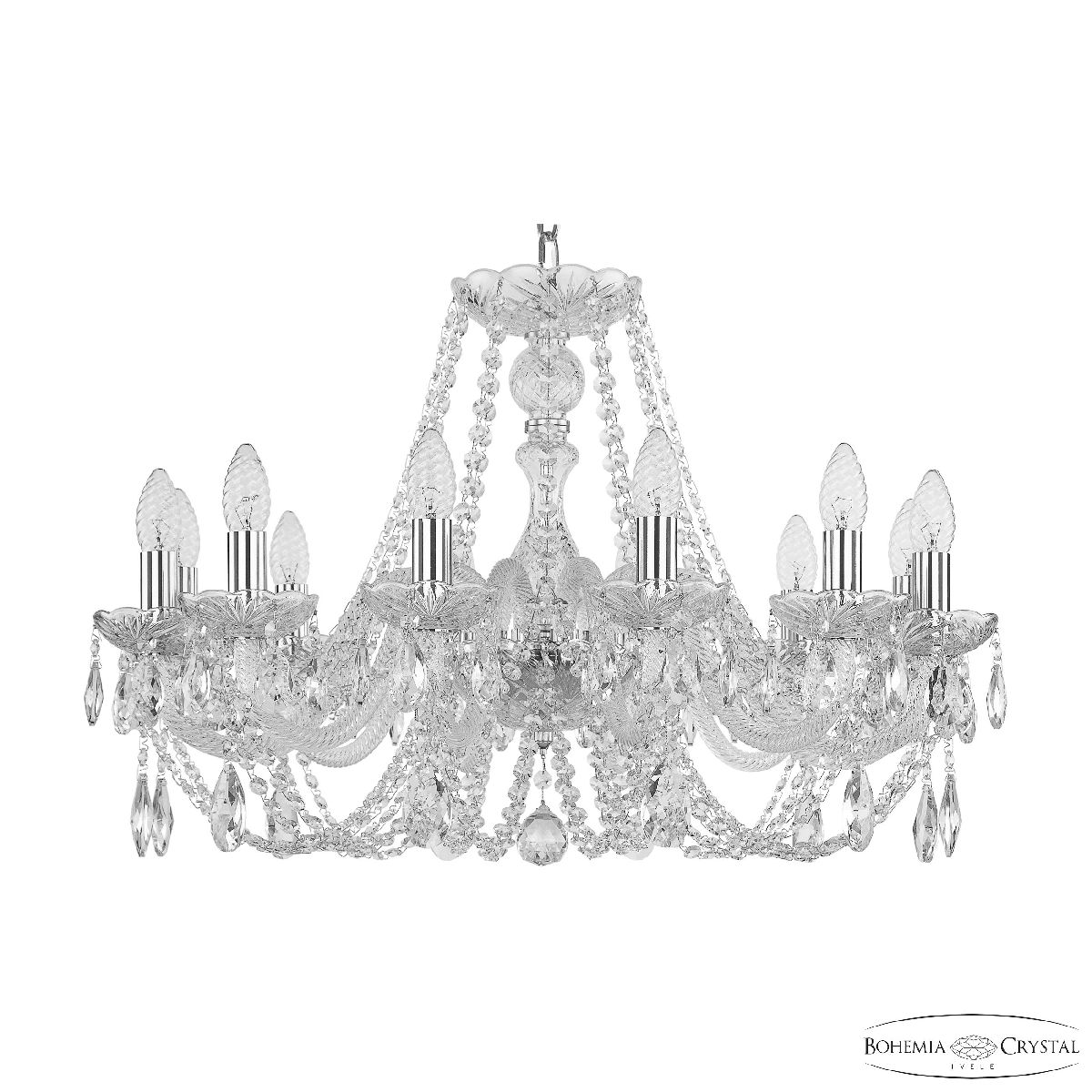 Подвесная люстра Bohemia Ivele Crystal 101/12/240 Ni