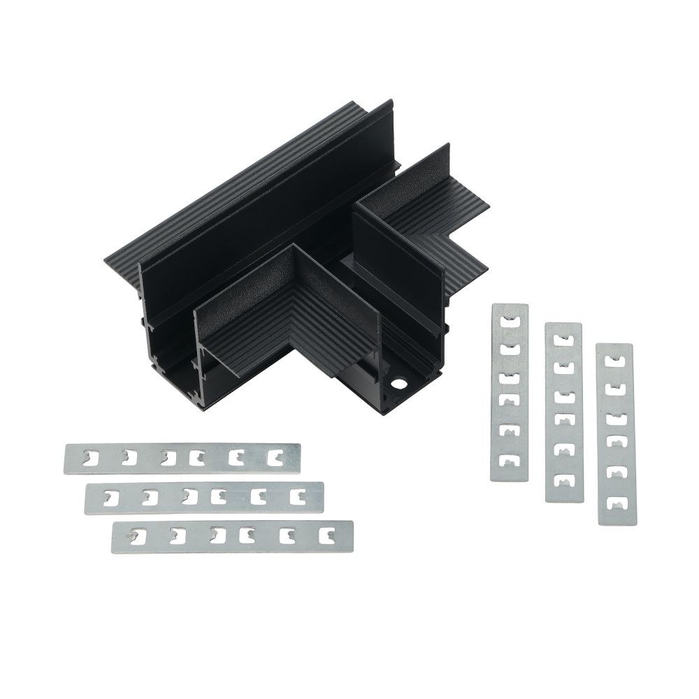 Т-образный коннектор для магнитного шинопровода Myfar Accessories for MagLine 23 MT0200-CT-B