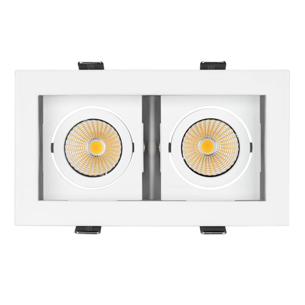 Встраиваемый светильник Arlight CL-KARDAN-S180x102-2x9W Warm 024127