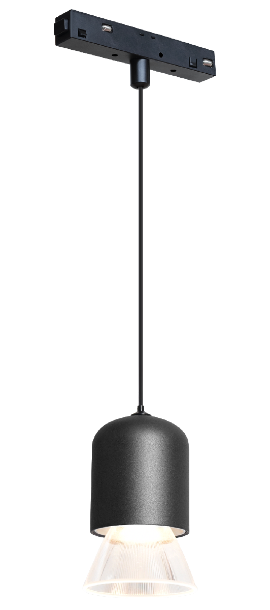 Трековый магнитный светильник iLedex Vision SMART 4822-015-D72-8W-38DG-BK