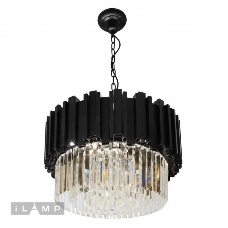 Подвесная люстра iLamp Element MD8584-6 BK