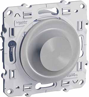 Светорегулятор поворотно-нажимной Schneider Electric Odace S53R515