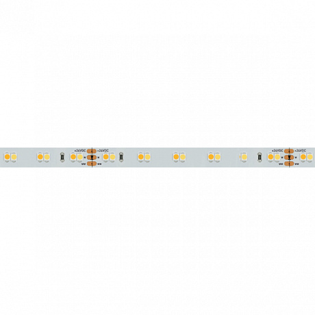 Светодиодная лента Arlight 9,6W/m 120LED/m 3528SMD теплый белый/белый 5M 025211(2)