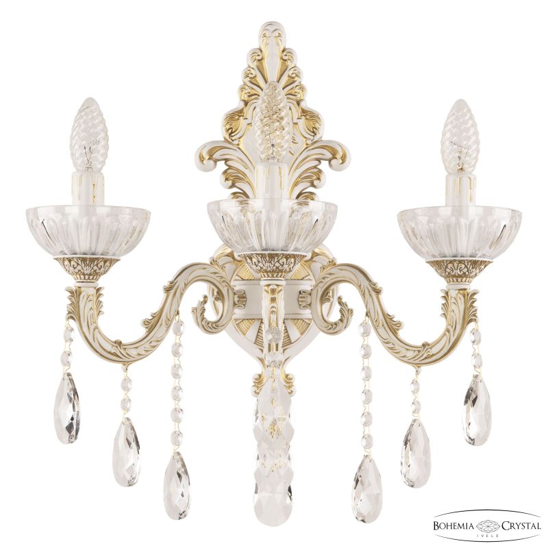 Бра Bohemia Ivele Crystal AL7901B15/3/175 B WMG P Clear/M-1H
