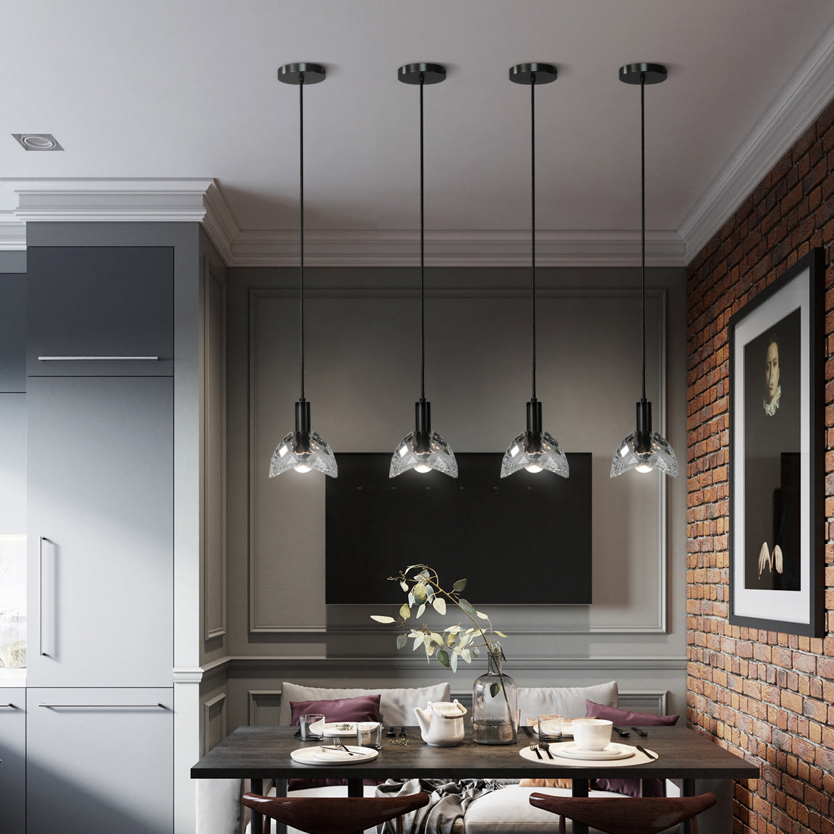 Подвесной светильник DeLight Collection MT8603 black