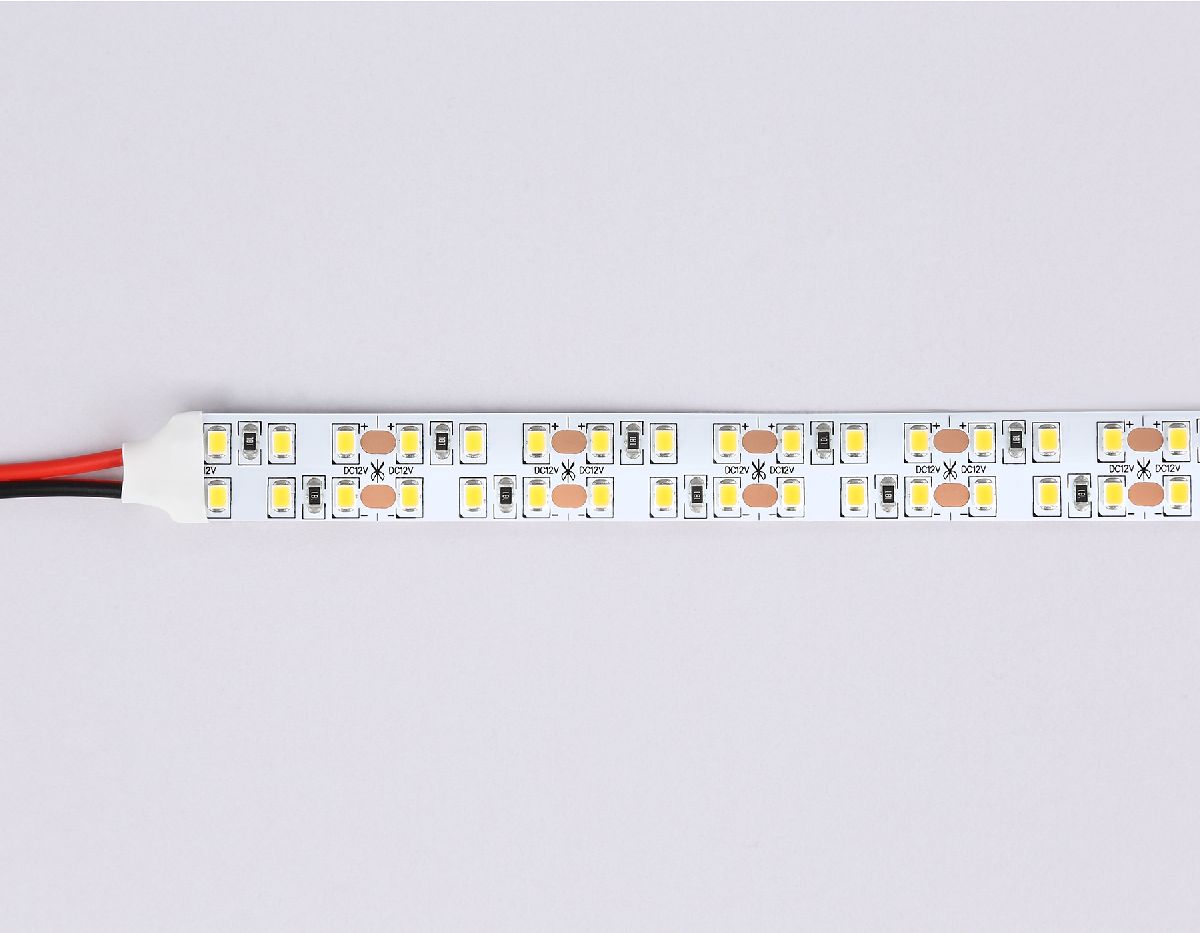 Светодиодная лента двухрядная Ambrella Light LED Strip 12В 2835 19,2Вт/м 3000K 5м IP20 GS1601
