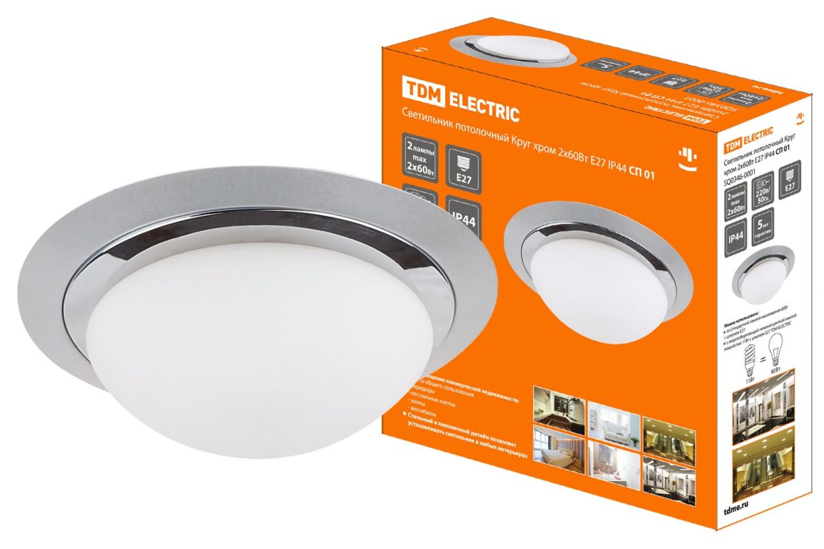 Потолочный светильник TDM Electric СП 01 SQ0346-0001