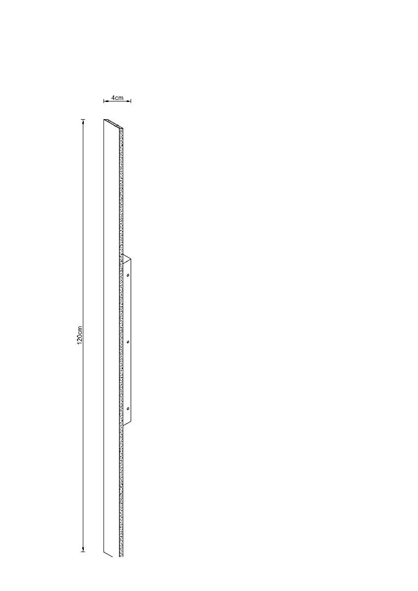 Архитектурный светильник Arte Lamp Tejat A5432AL-1BK