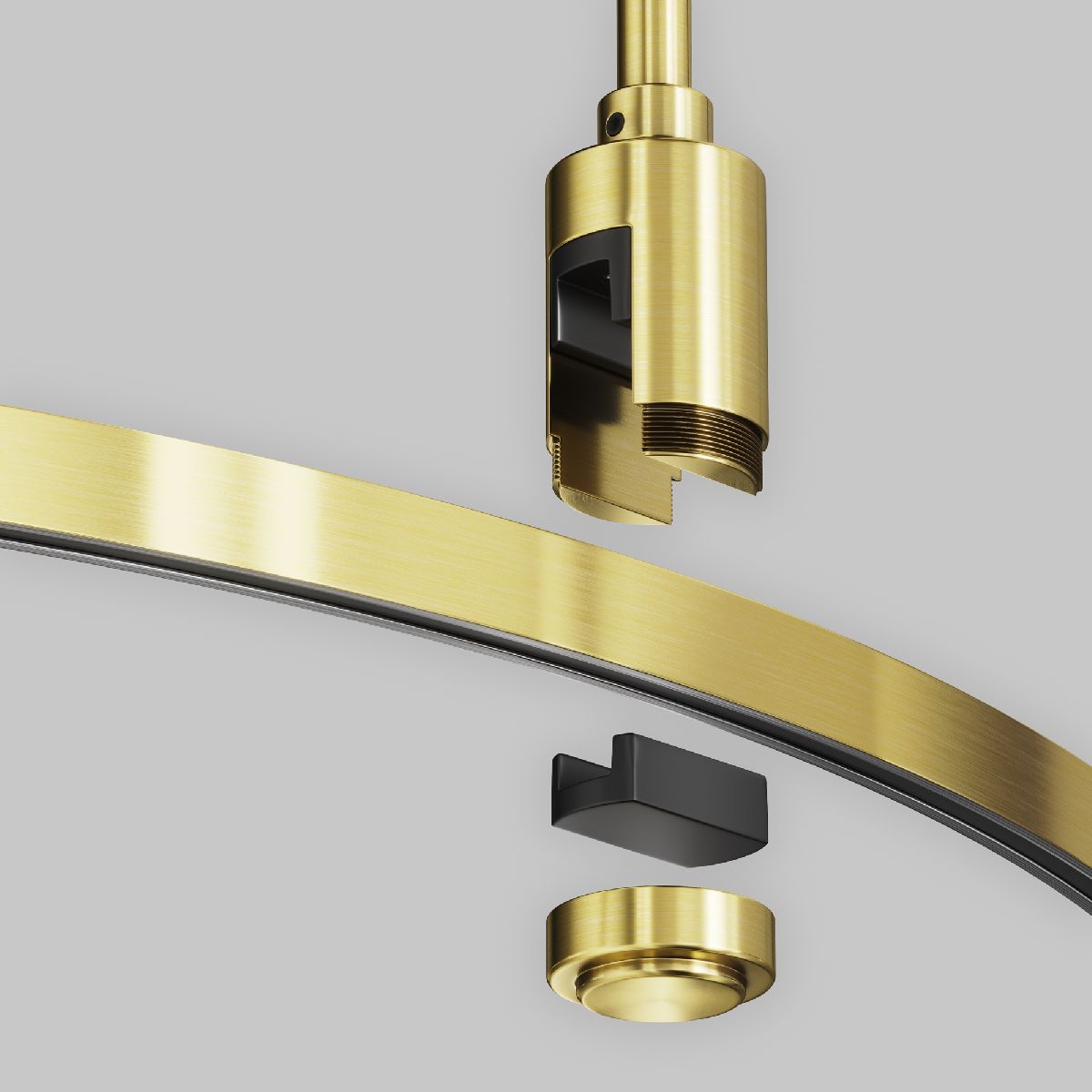 Шинопровод накладной/подвесной Maytoni Flarity TRX154-2SR-D1500-BS