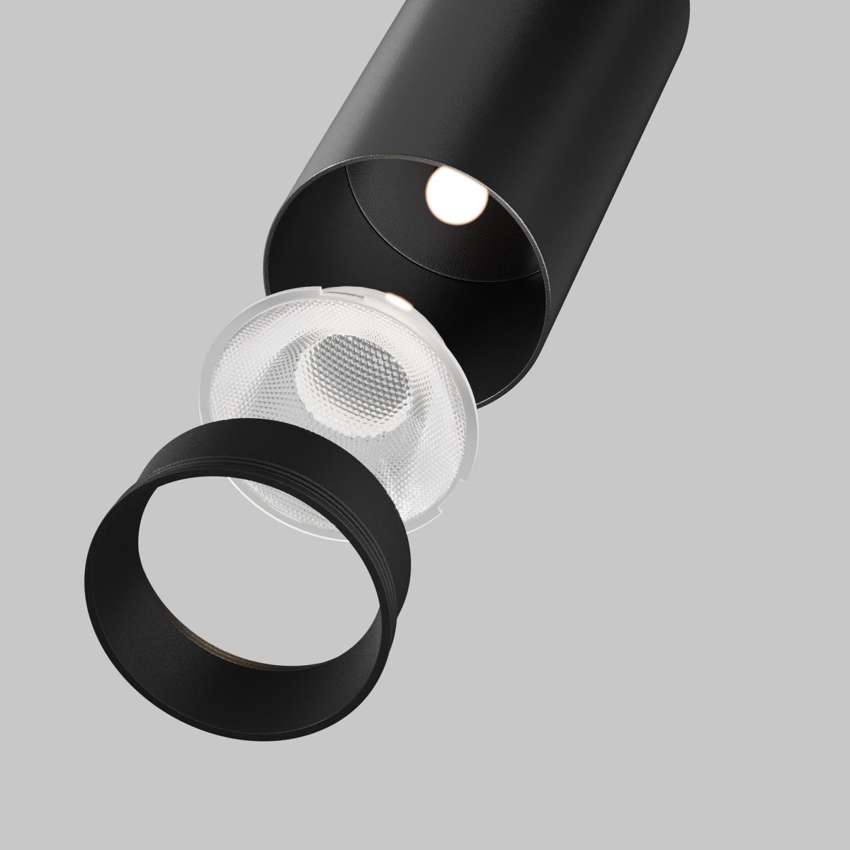 Спот Maytoni Technical Focus Led C055CL-L12W4K-SS-B