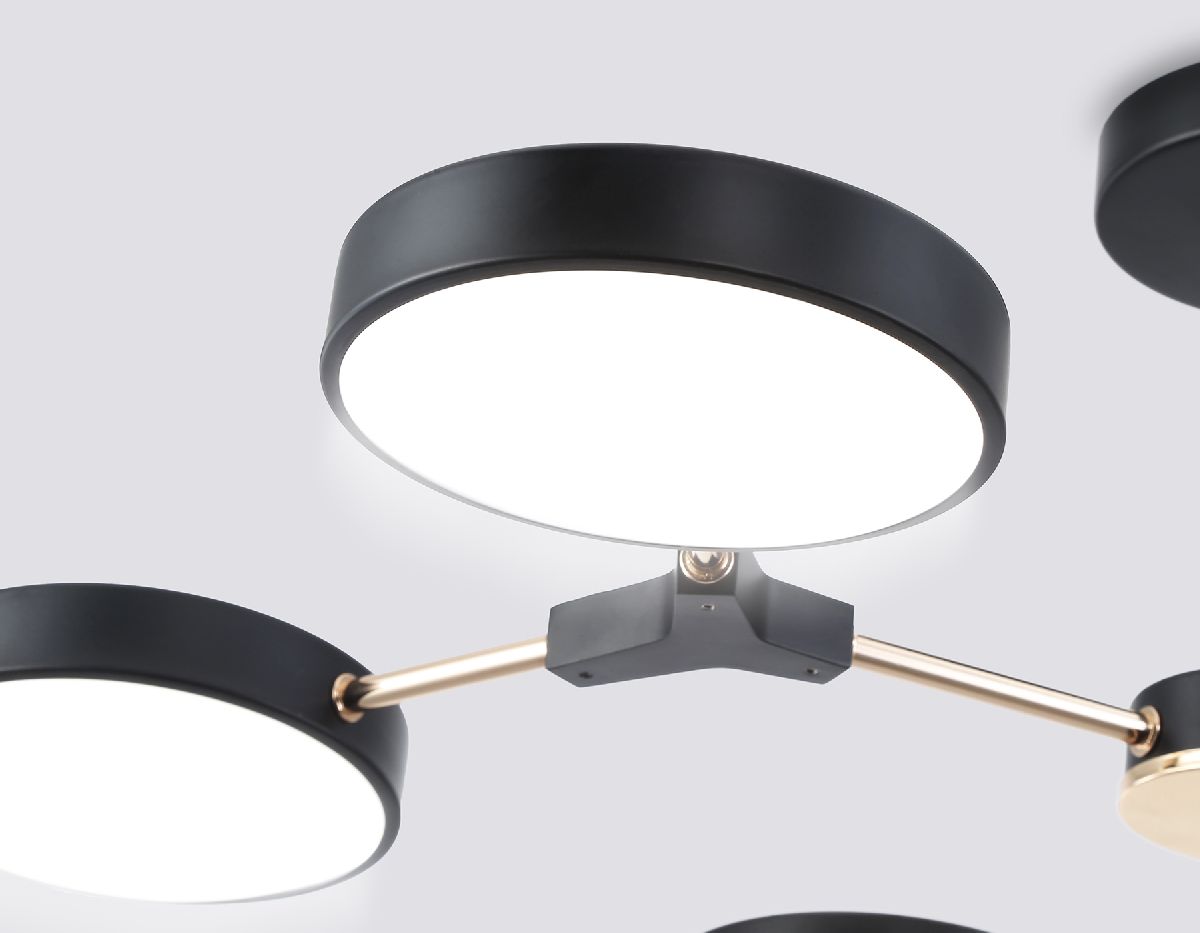 Люстра на штанге Ambrella Light Linetech Comfort FL516334