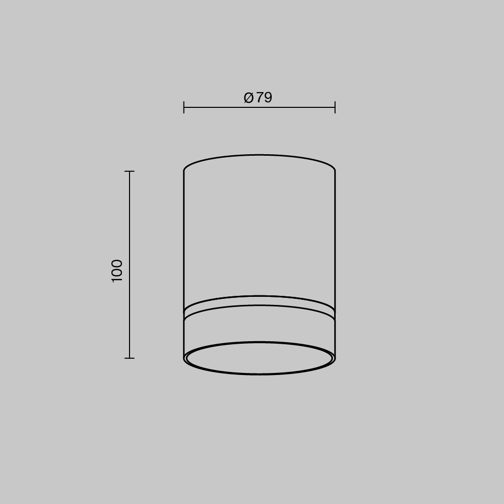 Потолочный светильник Maytoni Technical Orlo C085CL-9W3K-W