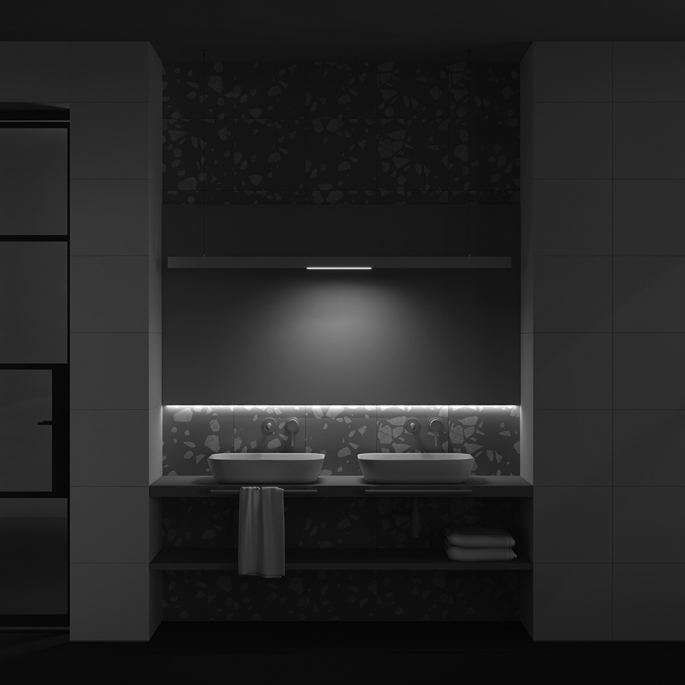 Трековый магнитный светильник Maytoni Basis TR030-4-12WTW-DSZ-W