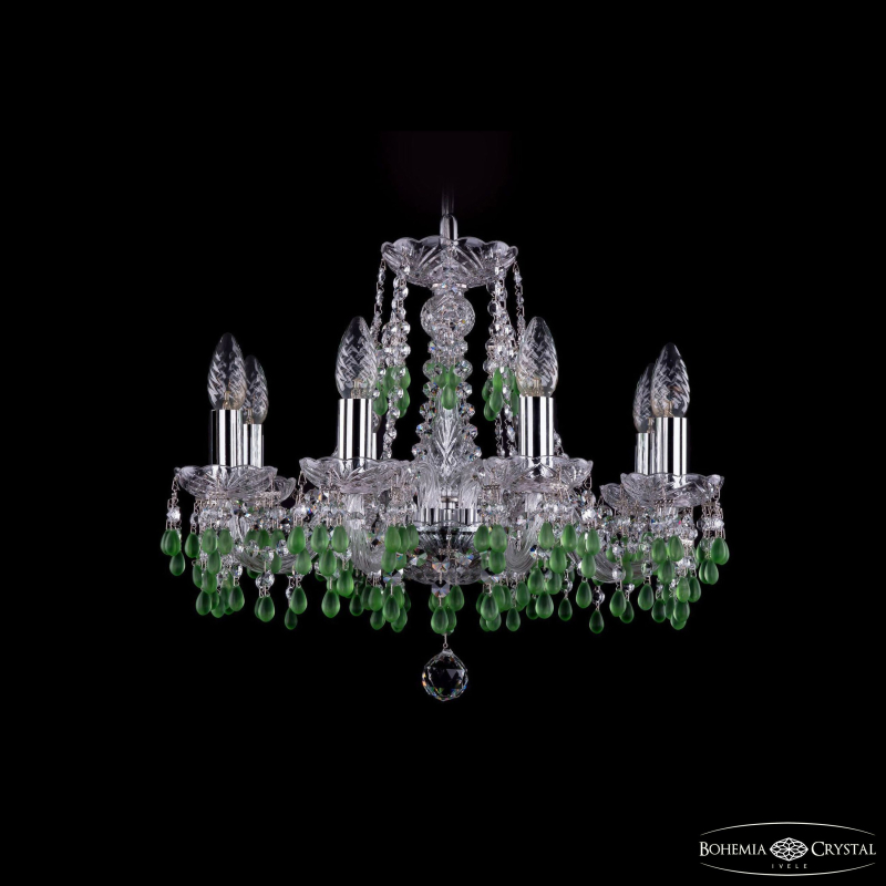 Подвесная люстра Bohemia Ivele Crystal 1410/6/160 Ni V5001